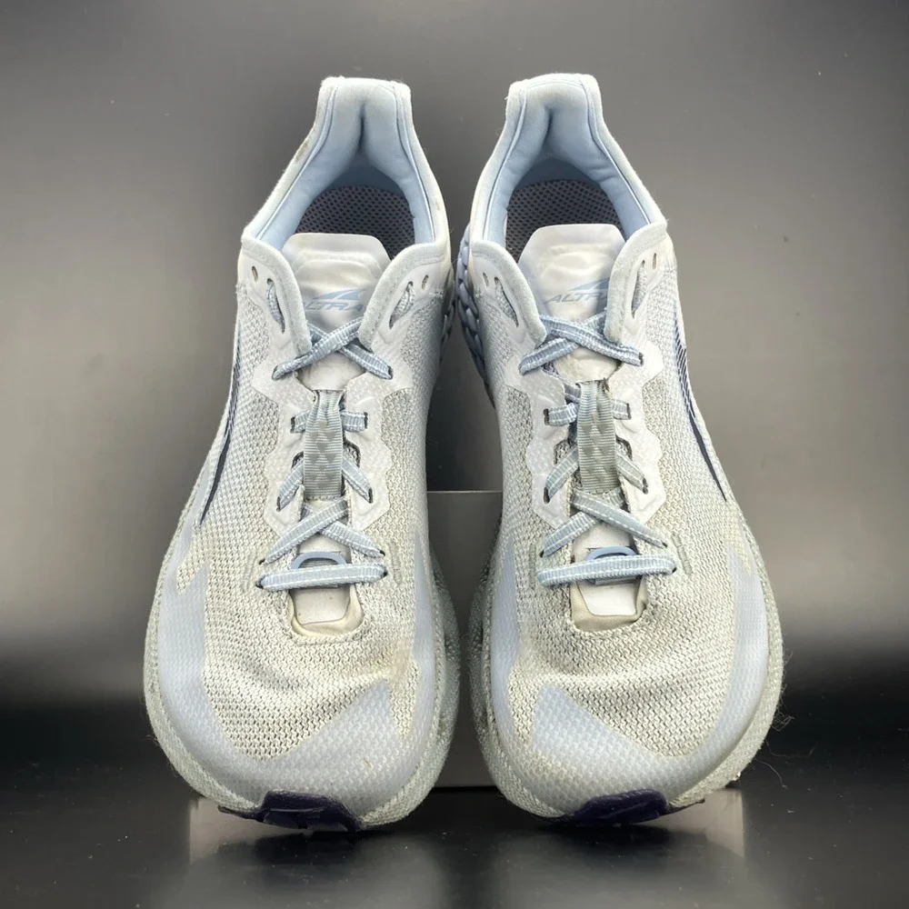 Altra Timp 4 Trail Shoes - Women's Size 8 'Light Blue' (AL0A548C416)
